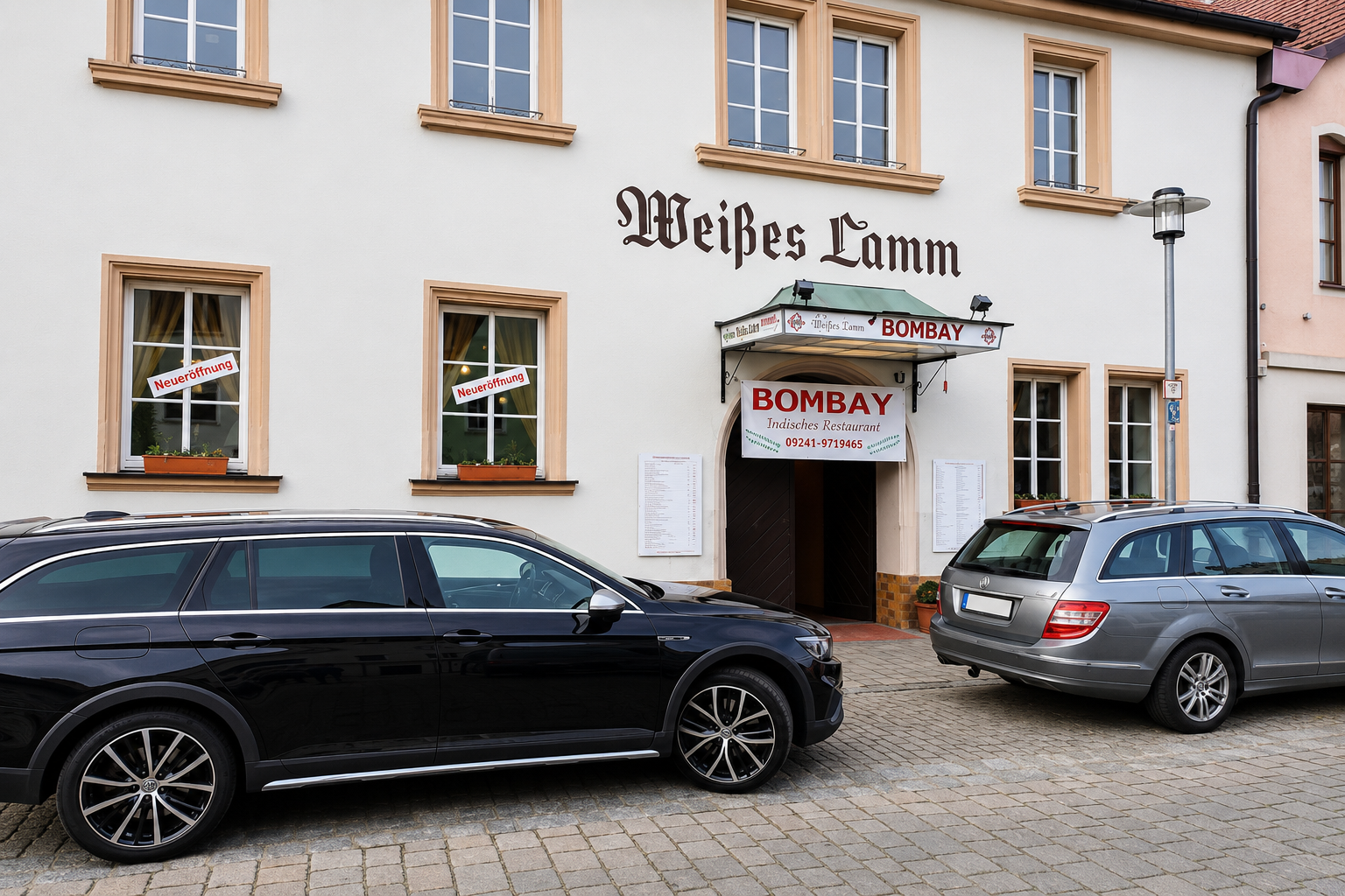 Restaurant Bombay in Pegnitz vor der Überarbeitung durch NK Studios